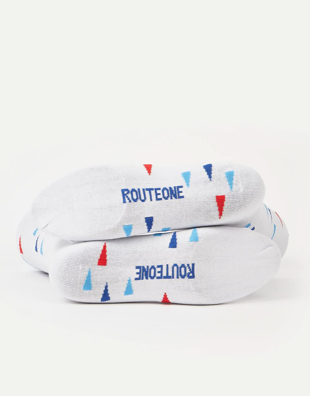 Route One Flag Socks - White