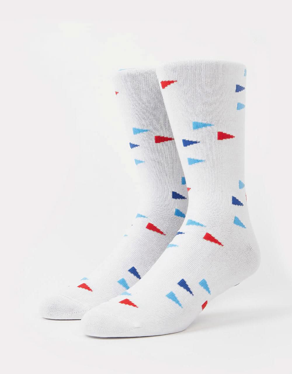 Route One Flag Socks - White