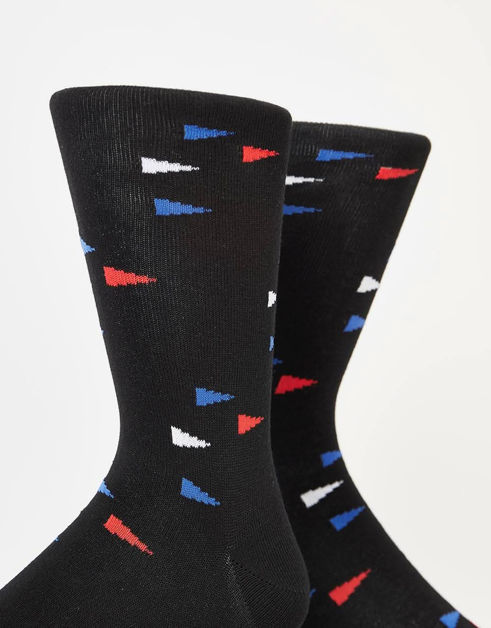 Route One Flag Socks - Black