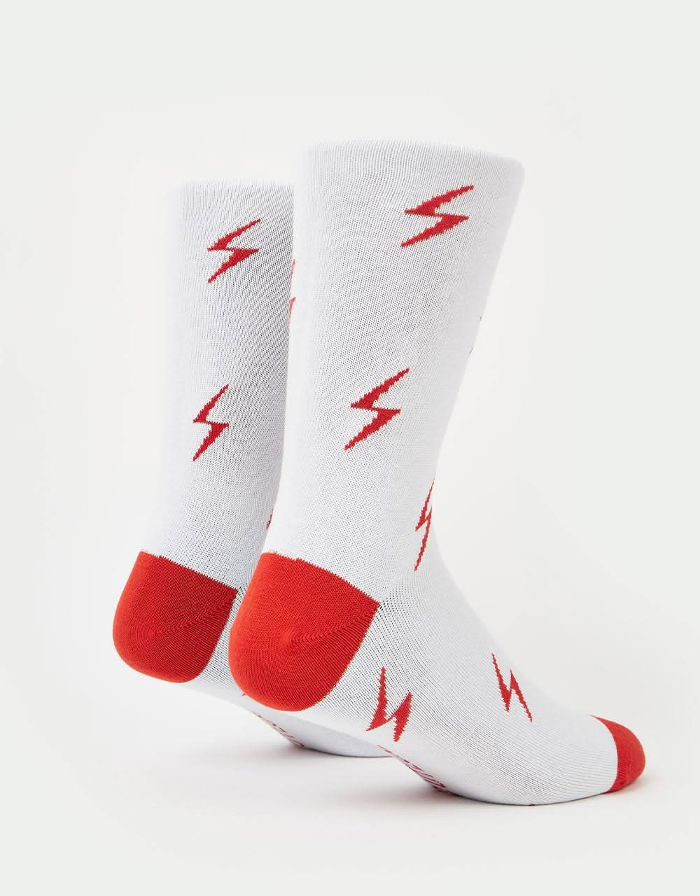 Route One Bolt Socks - White