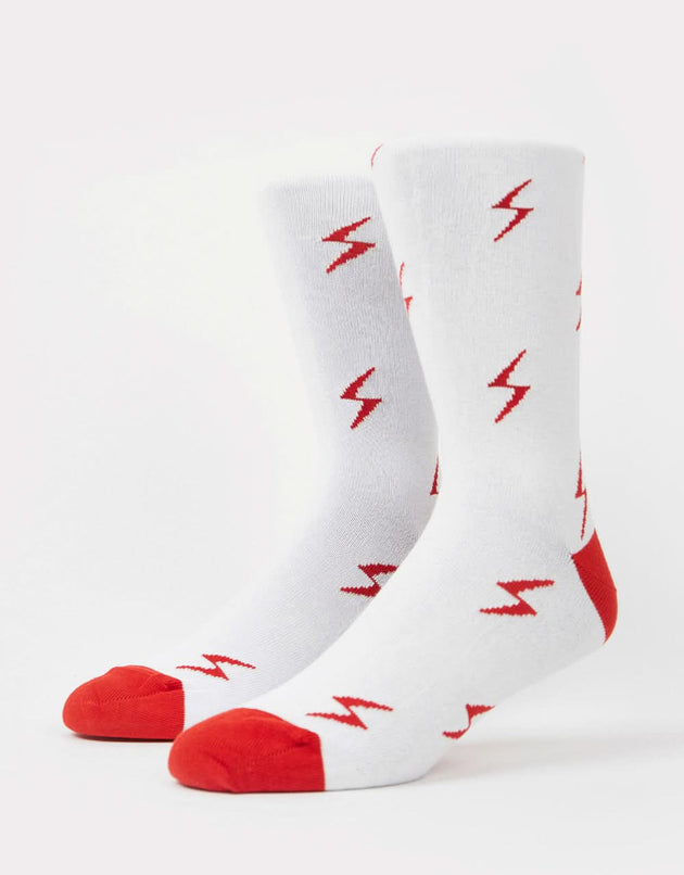 Route One Bolt Socken – Weiß