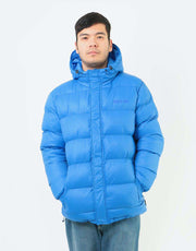 Route One Vostok Hooded Puffer Jacket - Olympian Blue