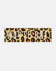 Route One Straight Logo Large Sticker - Cheetah