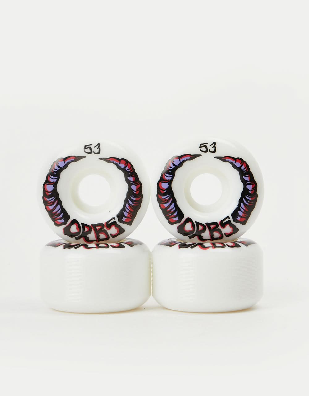 Ruota da skateboard Orbs Apparitions White 99a - 53 mm