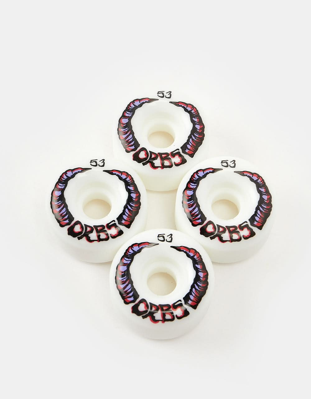 Roue de skateboard Orbs Apparitions Whites 99a - 53 mm