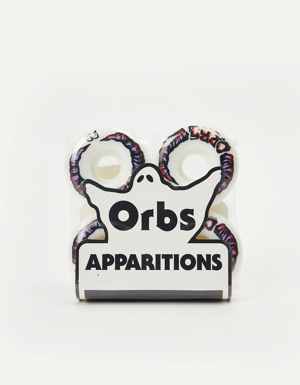 Roue de skateboard Orbs Apparitions Whites 99a - 53 mm