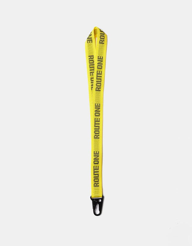 Route One Athletic Lanyard – Gelb