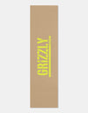 Grizzly Stamped Necessities 9" Grip Tape Sheet