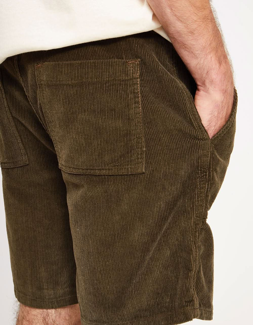 Pantaloncini classici in corda Route One - Oliva