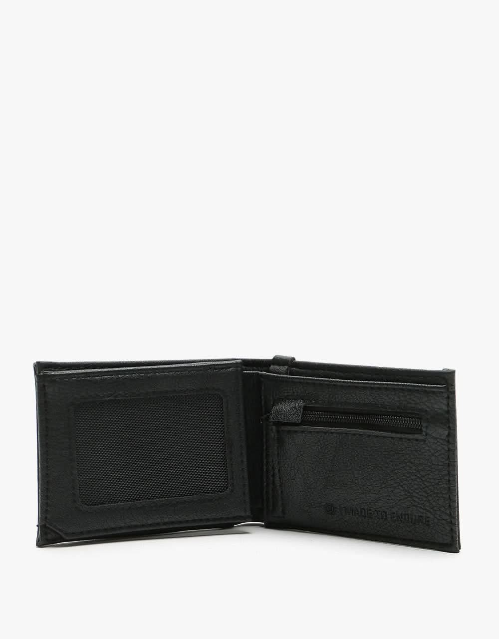 Element Segur Leather Wallet - Flint Black