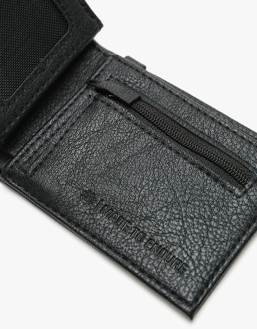 Element Segur Leather Wallet - Flint Black