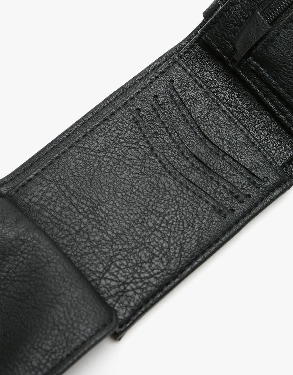 Element Segur Leather Wallet - Flint Black