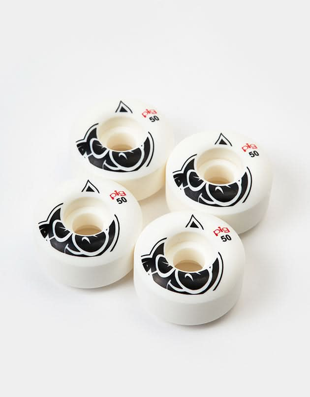 Pig Head Natural 101a Skateboard Wheel - 50mm