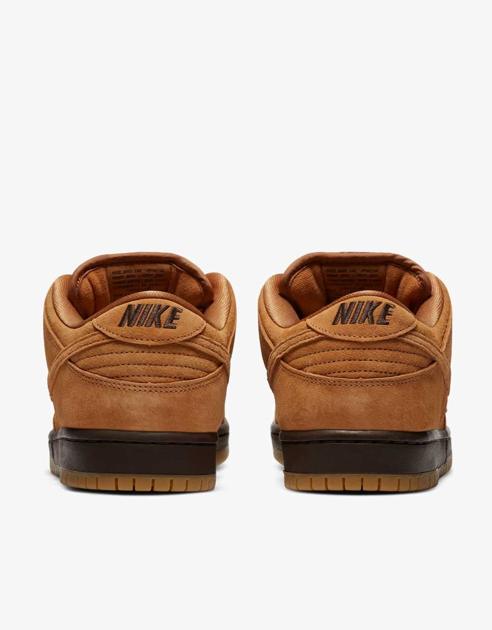 Nike SB Dunk Low Pro Skate Chaussures - Flax/Flax-Flax-Baroque Brown