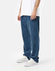 Route One Relaxed Fit Big Wale Cords – Air Force Blue