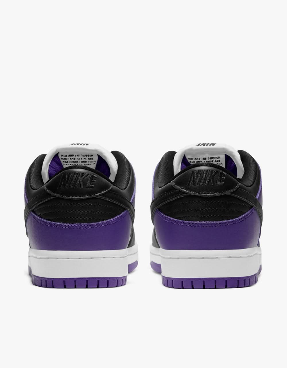 Nike SB Dunk Low Pro Skate Chaussures - Court Violet/Noir-Blanc-Court Violet