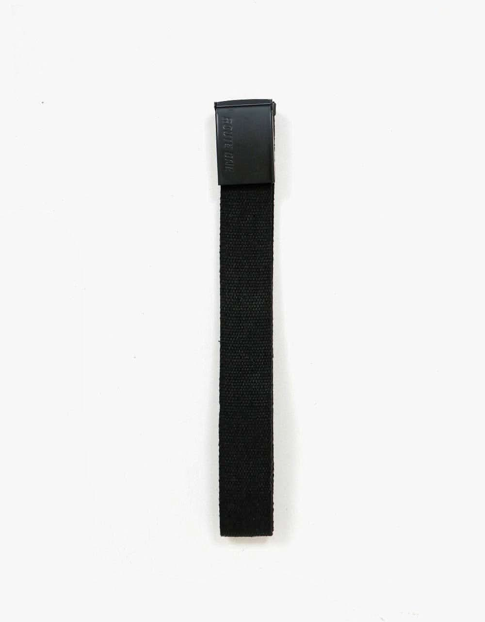 Route One Athletic Web Belt - Black