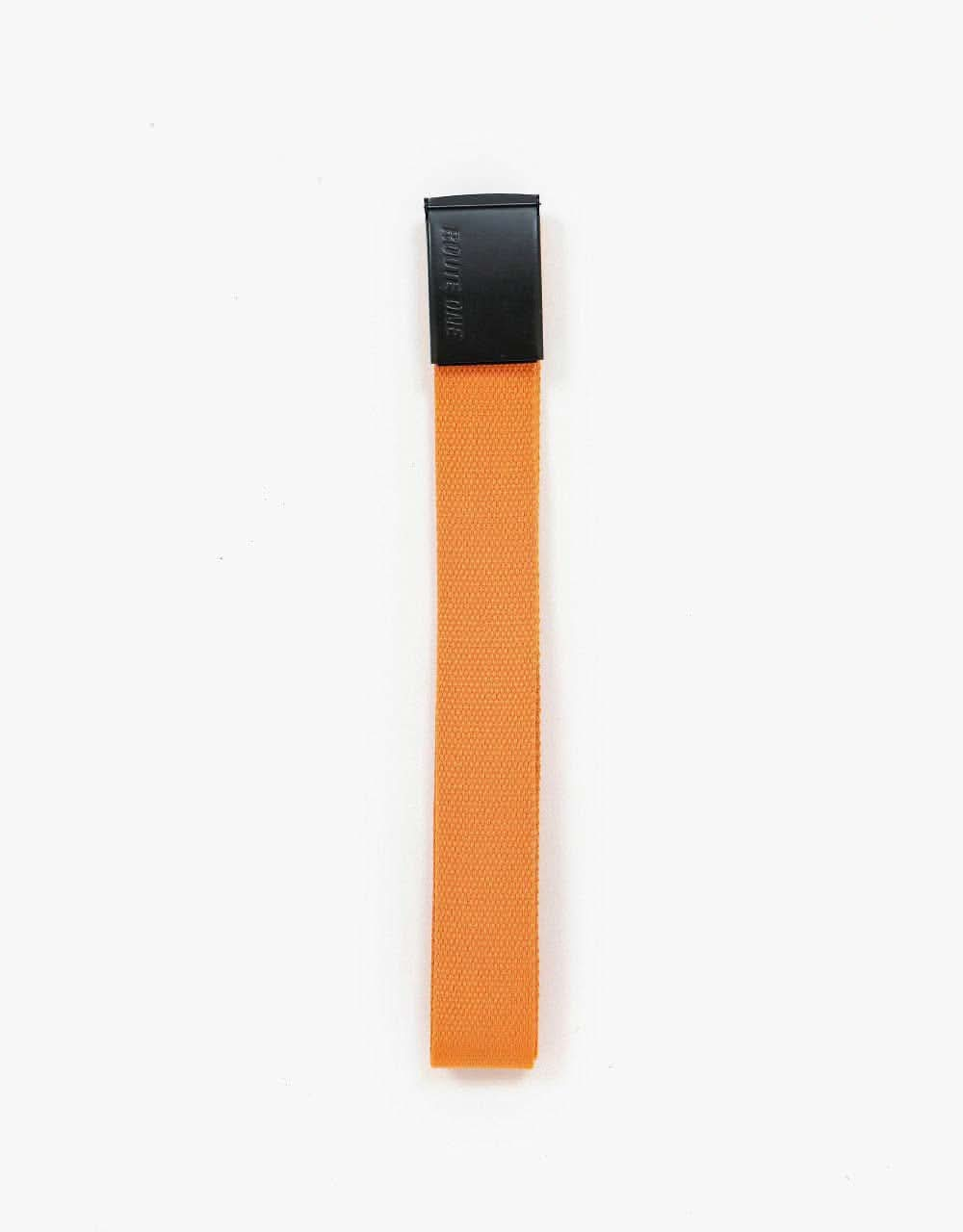 Route One Athletic Web Belt - Orange