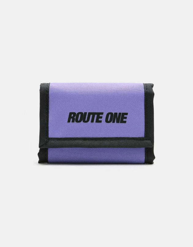 Route One Athletic Tri-Fold Wallet - Lavender