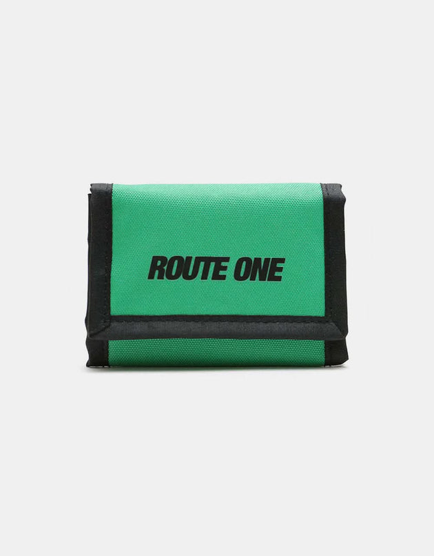 Route One Athletic Tri-Fold Wallet - Quiet Wave