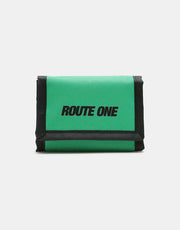 Route One Athletic Tri-Fold Wallet - Quiet Wave