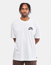 Nike SB Logo T-Shirt - Blanc/Noir