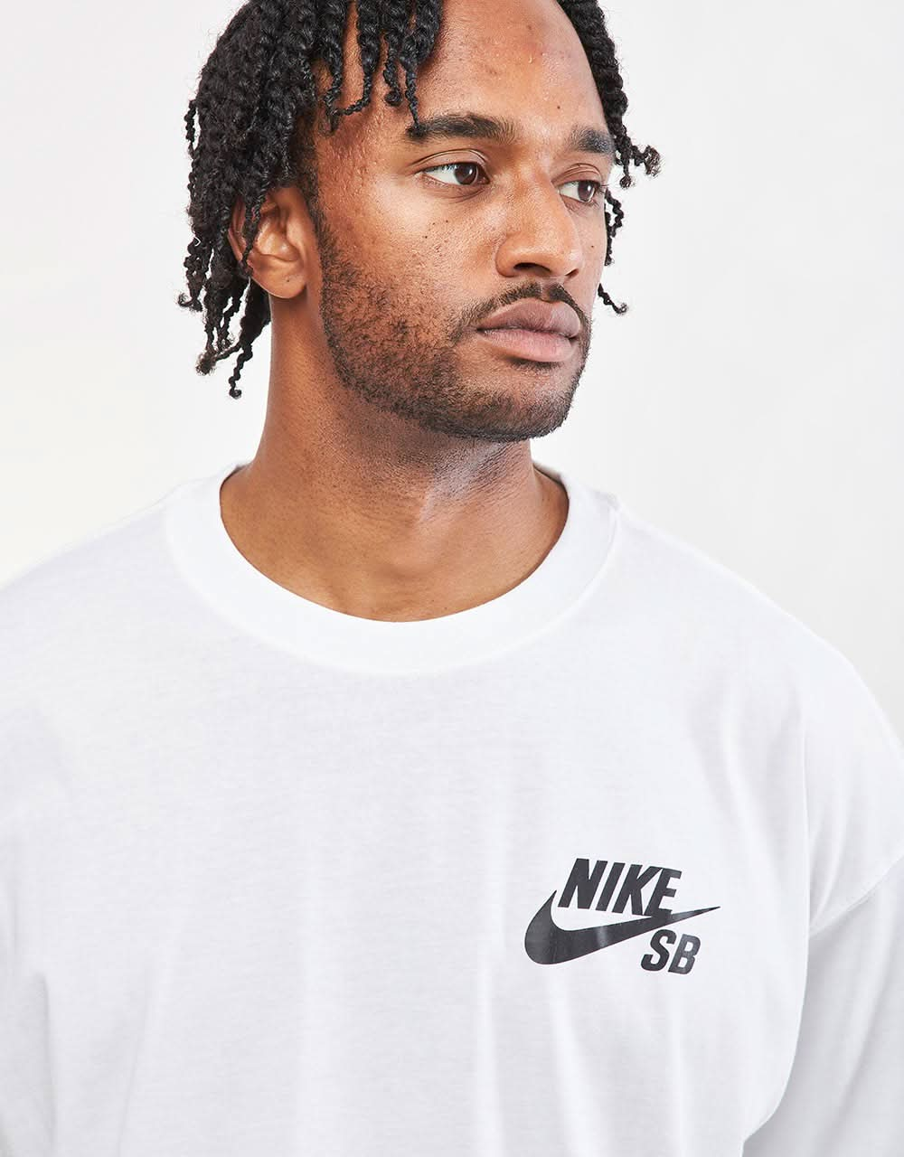 Nike SB Logo T-Shirt - Blanc/Noir