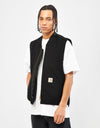 Carhartt WIP Classic Vest - Black (Rinsed)