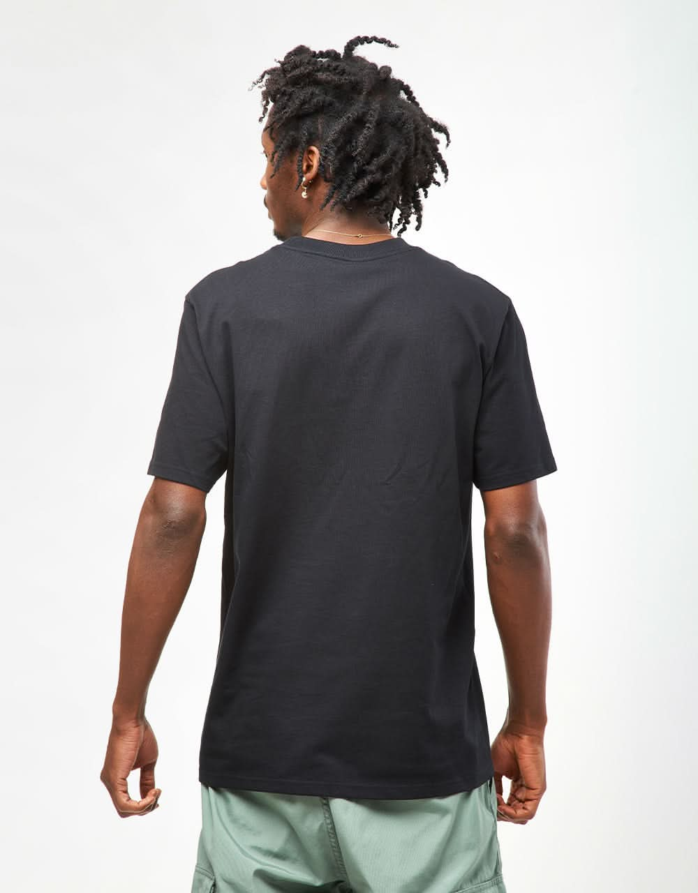 Carhartt WIP S/S Script T-Shirt - Black/White