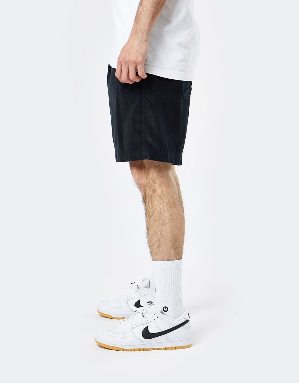 Route One Cord Pool Shorts - Dark Navy