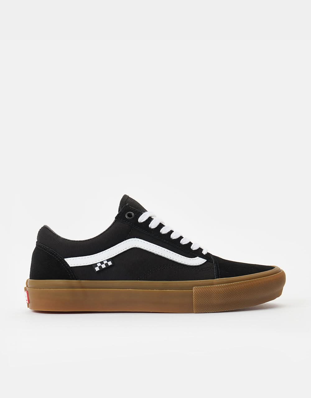 Scarpe Vans Skate Old Skool - Nere/Gomma