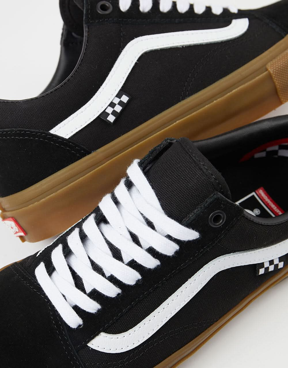 Scarpe Vans Skate Old Skool - Nere/Gomma