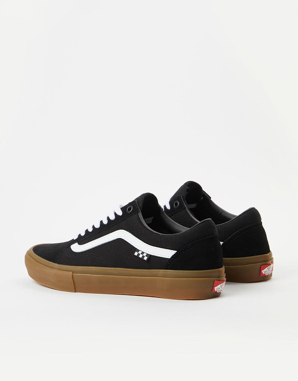 Scarpe Vans Skate Old Skool - Nere/Gomma