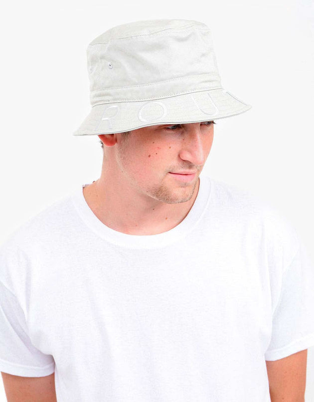 Route One Brimmed Bucket Hat - Stone