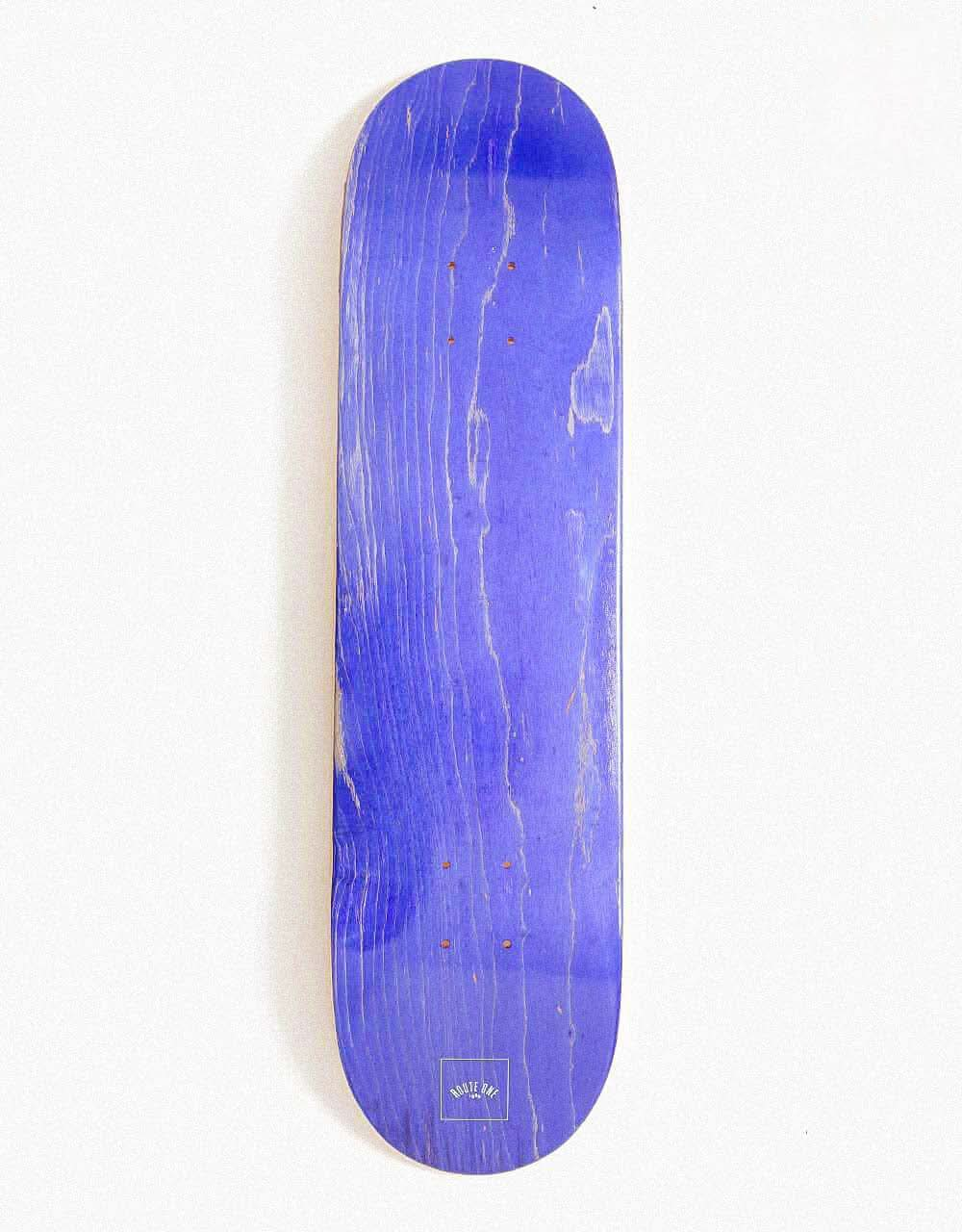 Route One Mini Logo 'OG Shape' Skateboard Deck - 7.75"