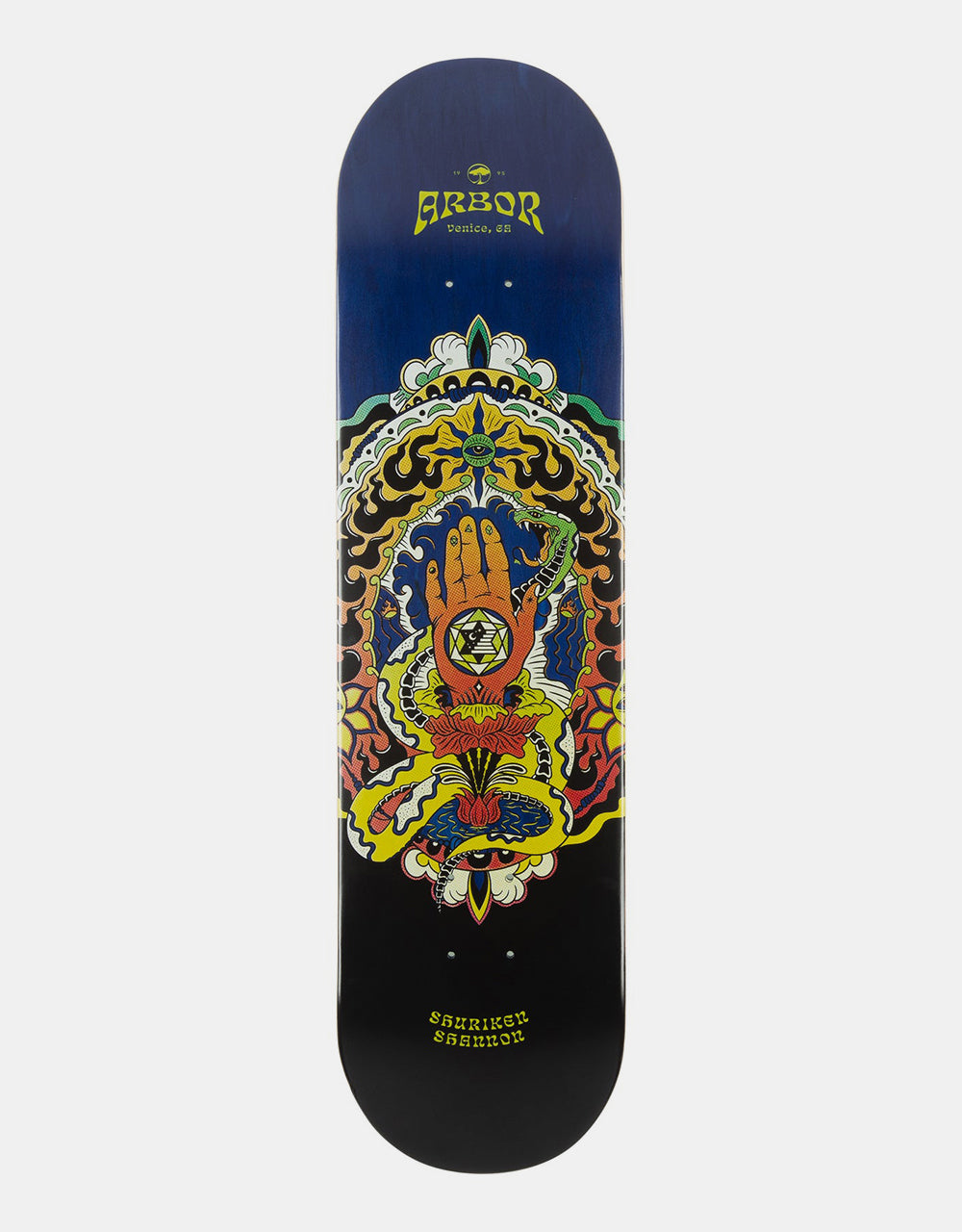 Kosmický skateboardový deck Arbor Shuriken – 8"