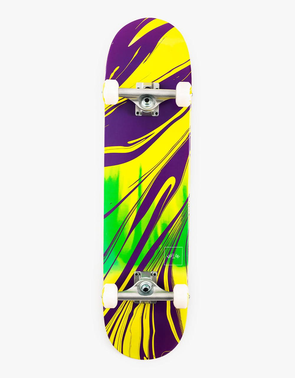 Route One Oil Slick Komplett-Skateboard – 7,75 Zoll