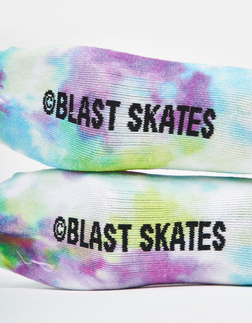 Blast Skates Mascot Socks - Tie Dye