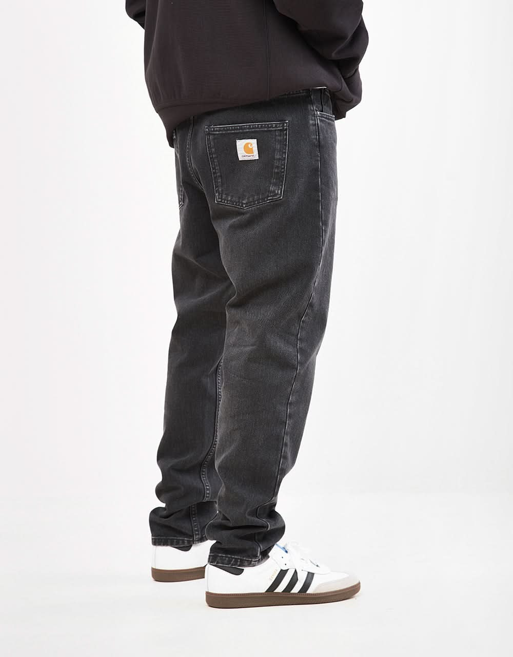 Carhartt WIP Newel Pant - Black (Stone Washed)