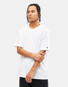 Camiseta Carhartt WIP Base S/S - Blanco/Negro