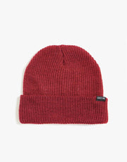 Route One Recycled Fisherman Beanie - Burgundy