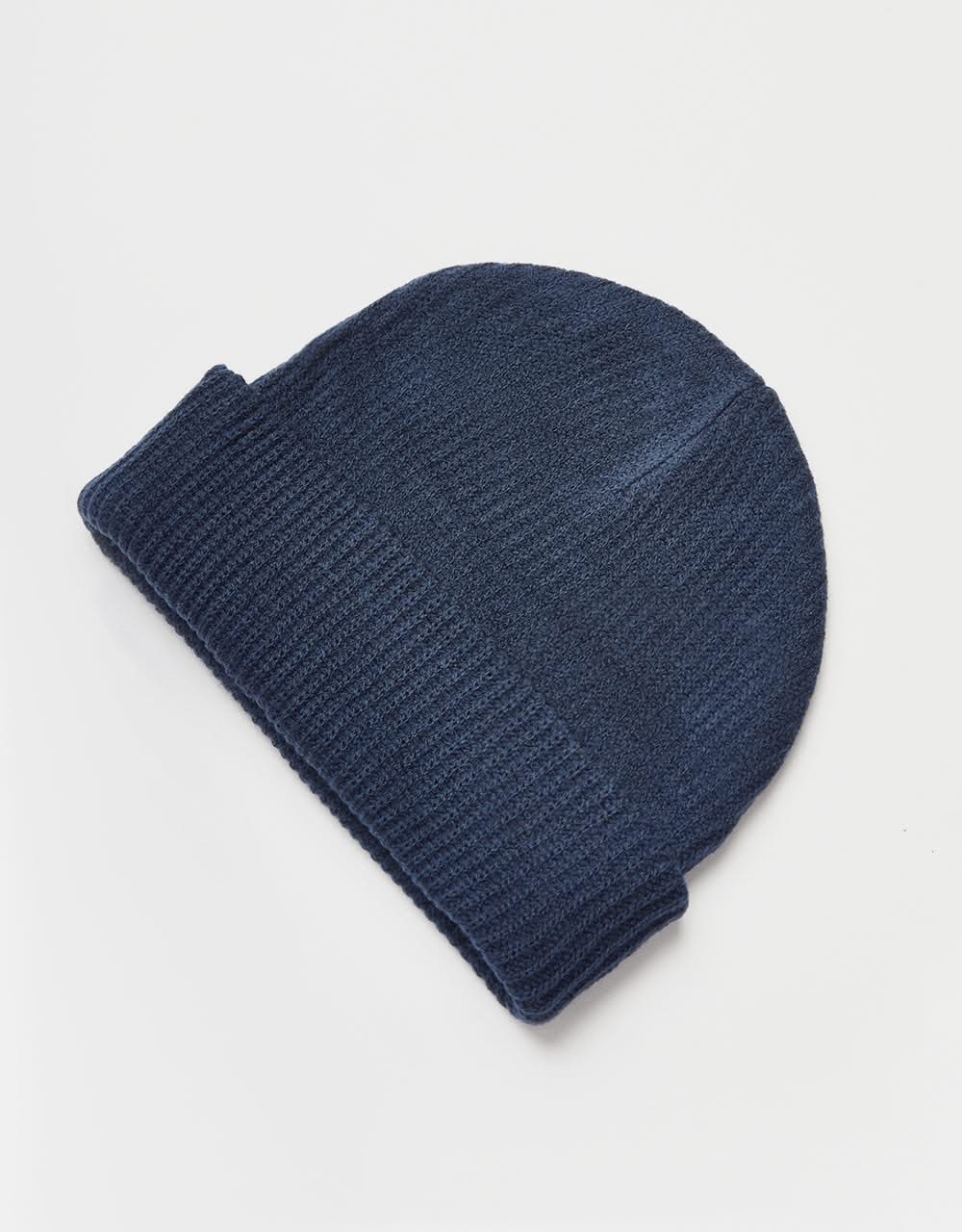 Route One Recycled Fisherman Beanie - Navy