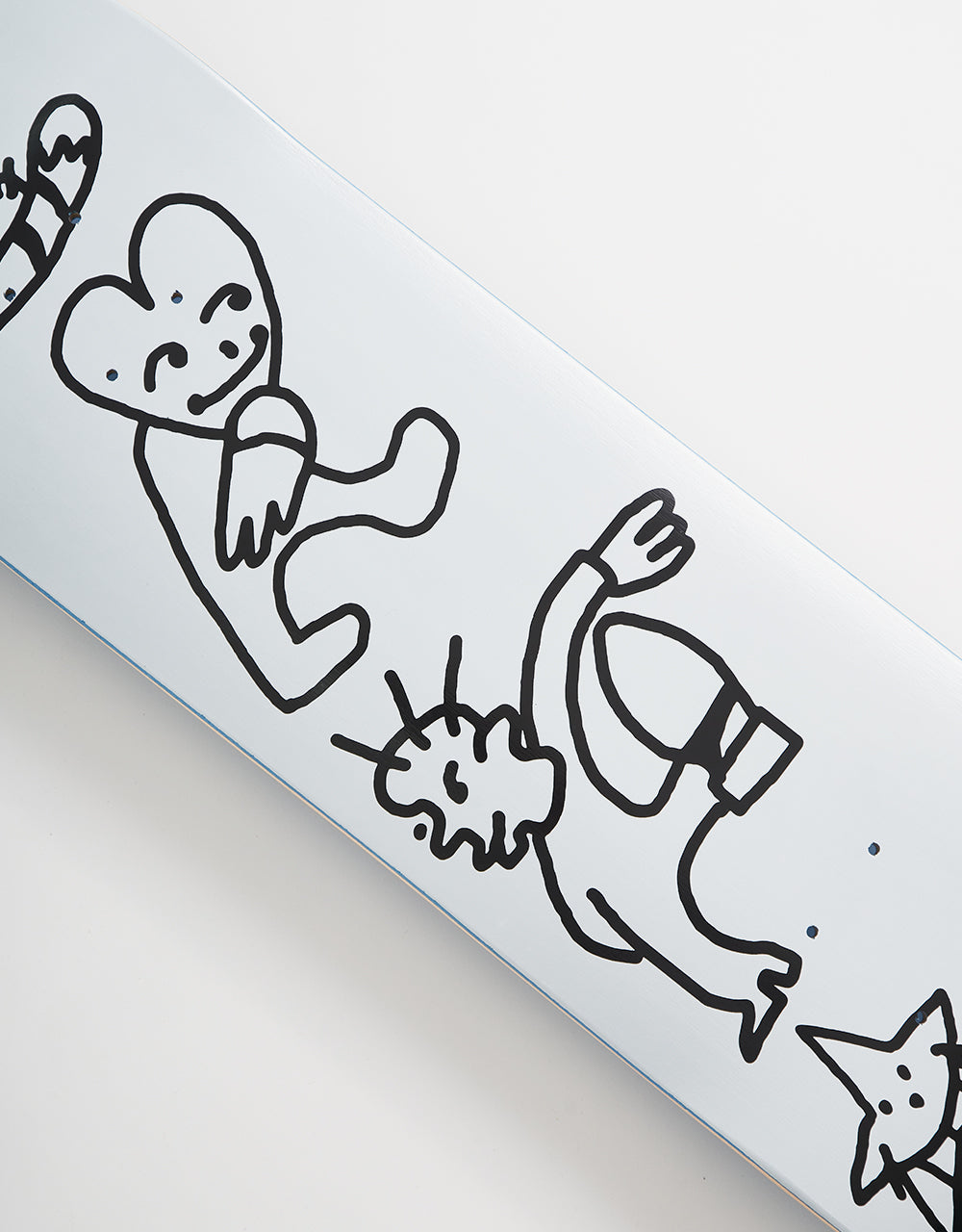 Skateboard Cafe "Buddy" C2 Skateboard Deck - White