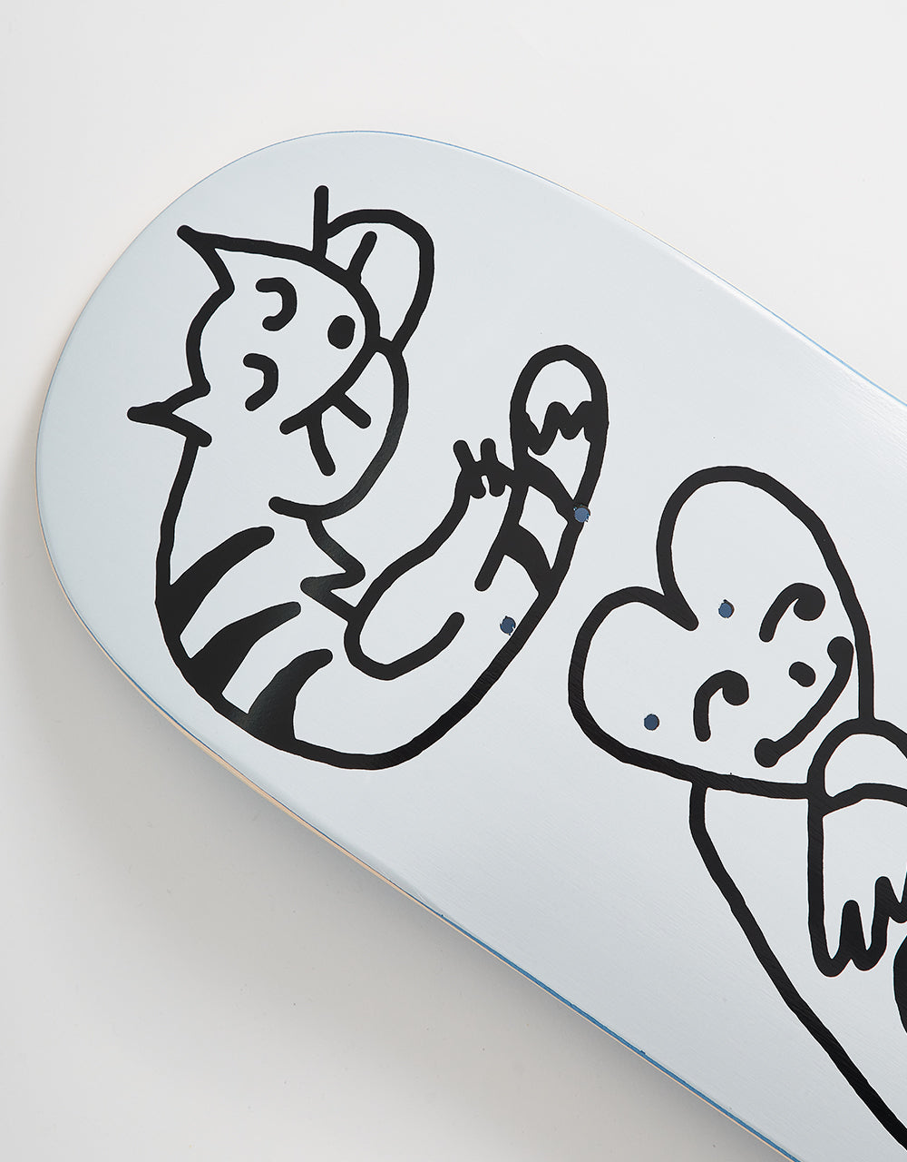 Skateboard Cafe "Buddy" C2 Skateboard Deck - White