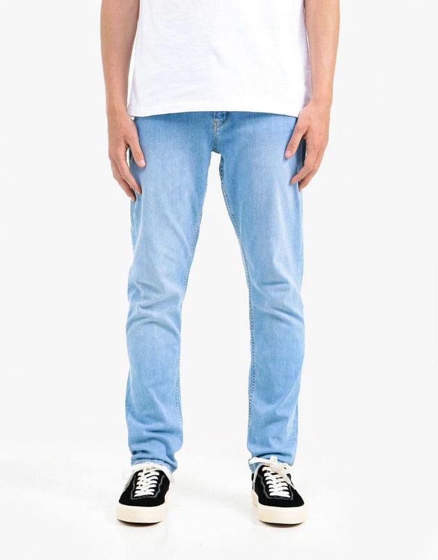 Route One Slim Denim-Jeans – Stone Wash