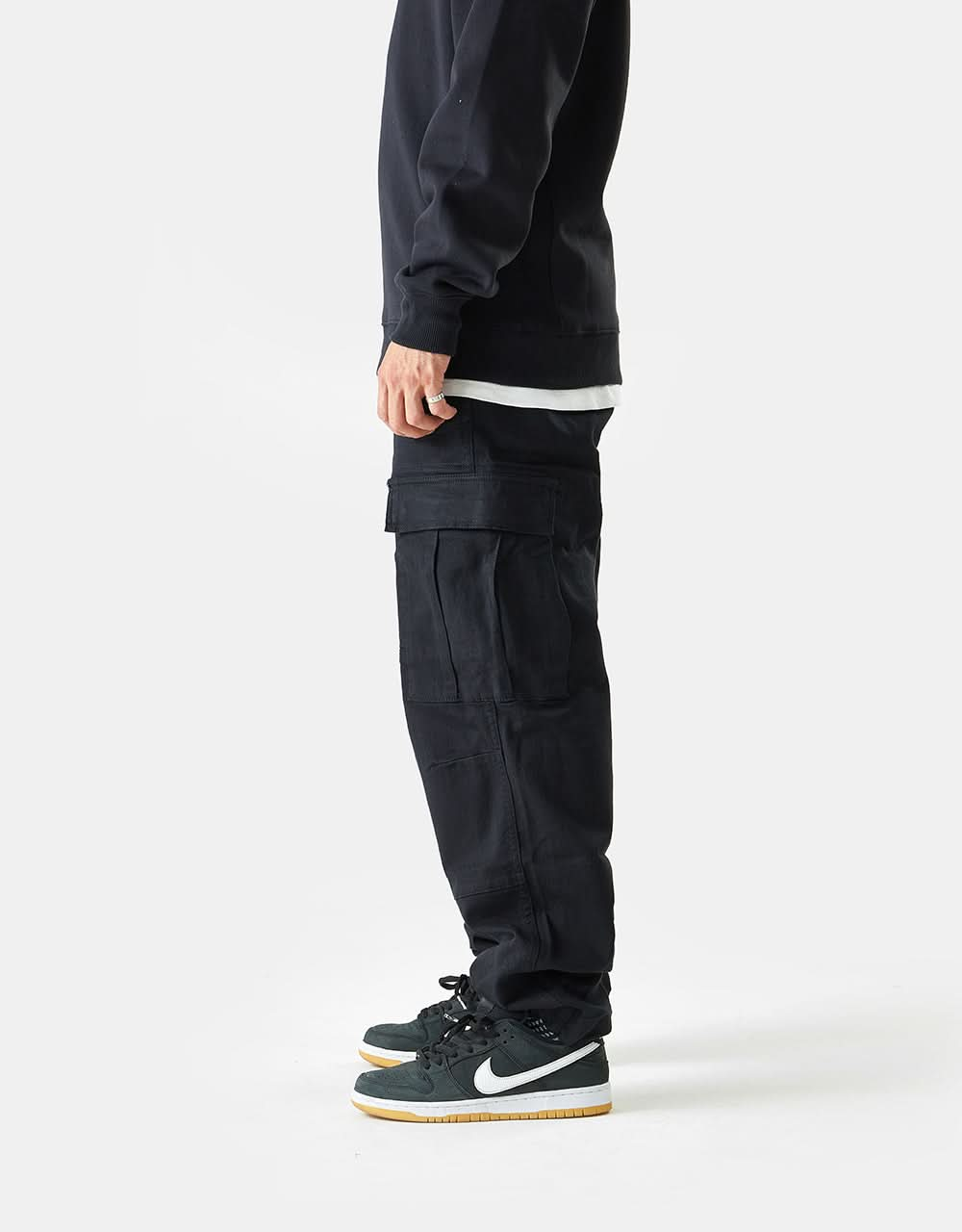 Pantalones cargo Route One Classic - Negro