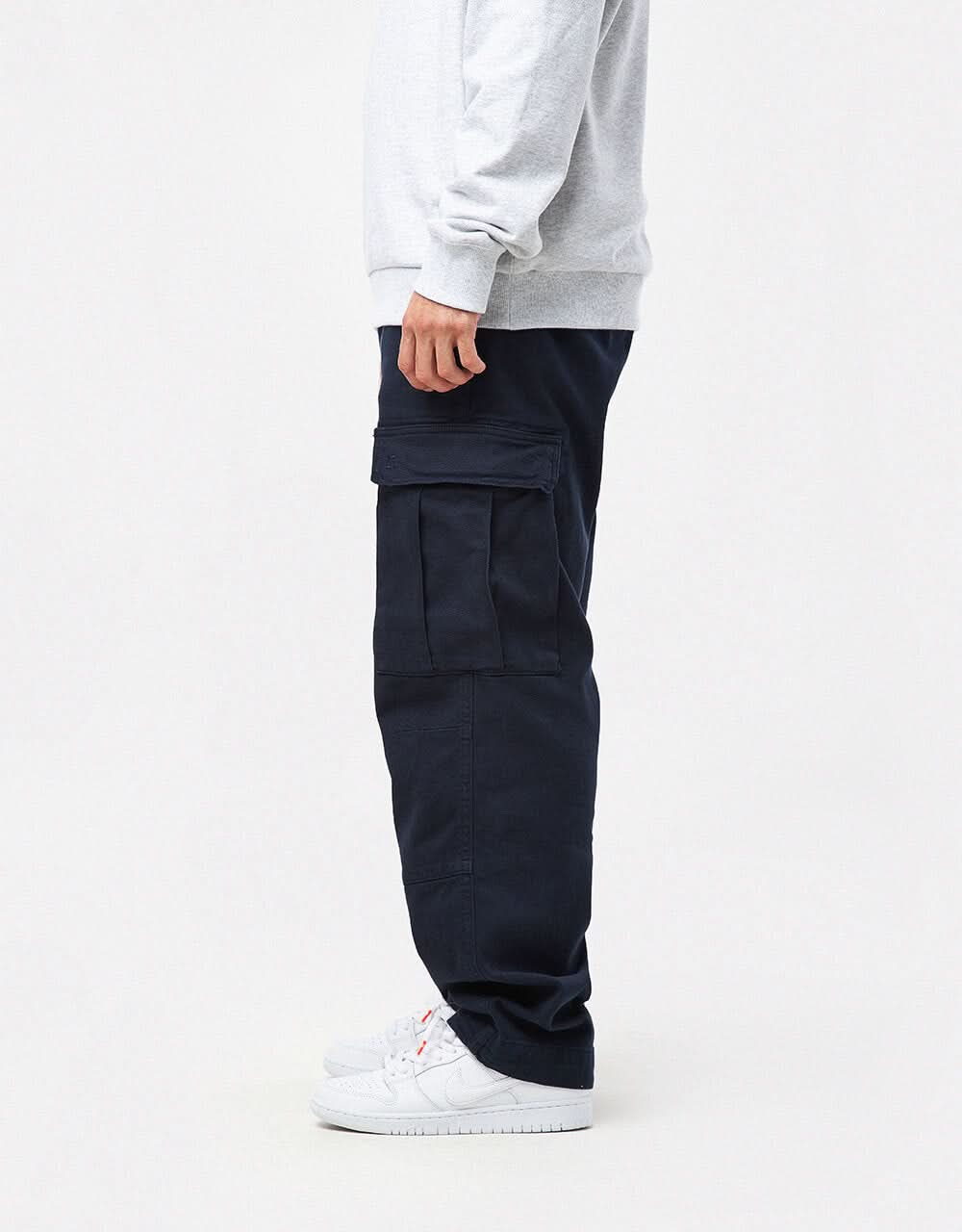 Route One Classic Cargo Pants - Navy