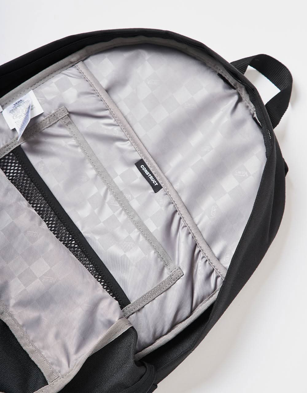 Vans Construct Skool Backpack - Black/White