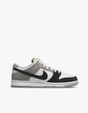 Nike SB Dunk Low Pro Skate Shoes - Medium Grey/Black-White-Chlorophyll