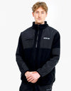 Route One Boulder 1/2 Zip Fleece - Black